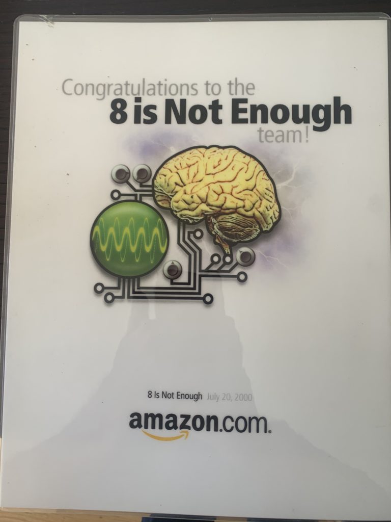 Amazon.com 8-is-not-enough-July 20 2000 - Josh Petersen