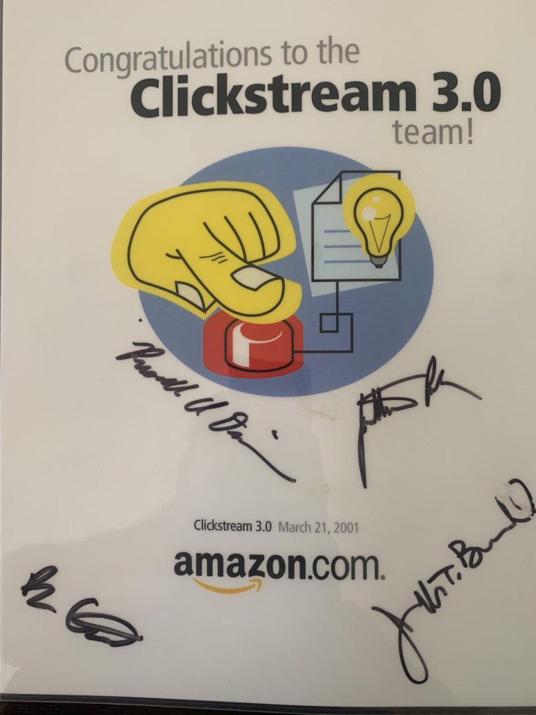 Amazon.com Clickstream 3.0 Mar 21 2001 - Josh Petersen